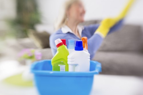 Emergency response and reporting in cleaning work